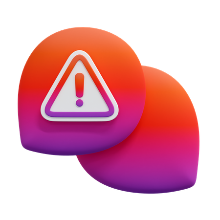 Message Alert  3D Icon