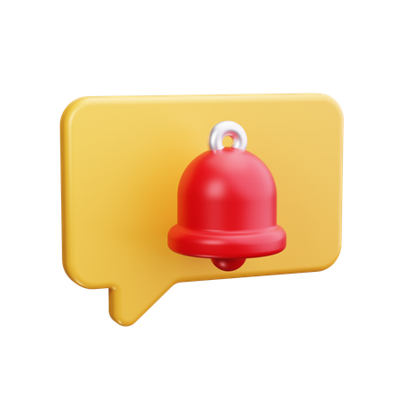 Message d'alerte  3D Icon