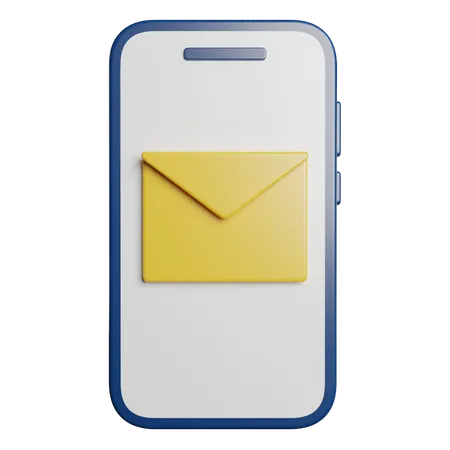 Application de messagerie  3D Icon