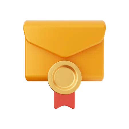 3 D Mail Email Message Icon Illustration 3D Illustration