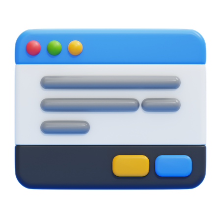 Message Box  3D Icon