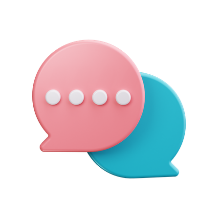 Message chat  3D Icon