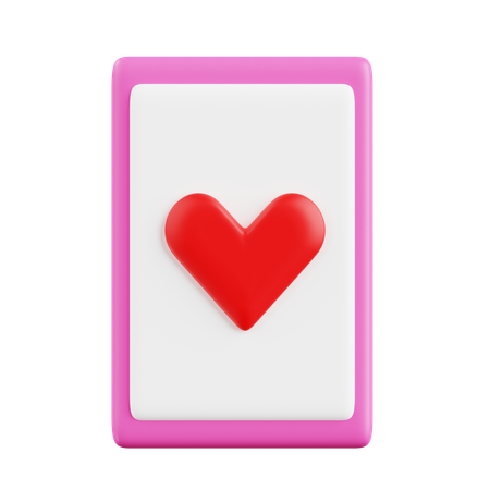 Message d'amour  3D Icon