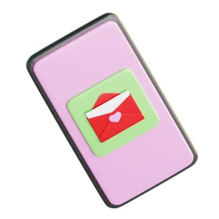 Message d'amour  3D Icon