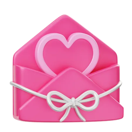 Message d'amour  3D Icon