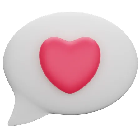 Message de charité  3D Icon