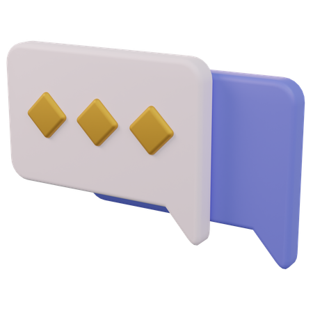 Message de notation  3D Icon