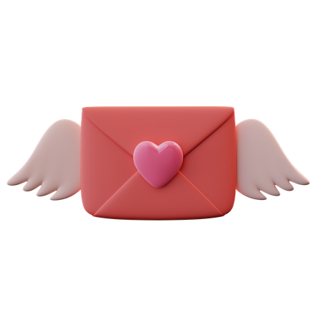 Message de la Saint-Valentin  3D Icon