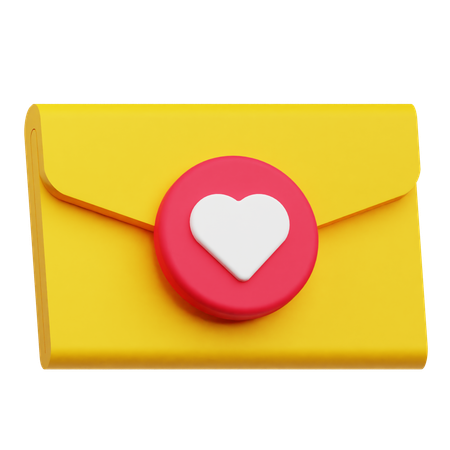 Message de la Saint-Valentin  3D Icon