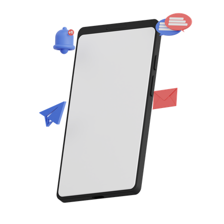 Message en ligne  3D Icon