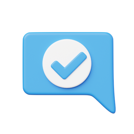 Message envoyé  3D Icon