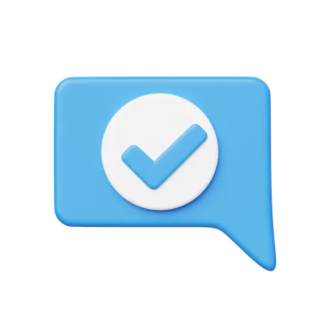 Message envoyé  3D Icon