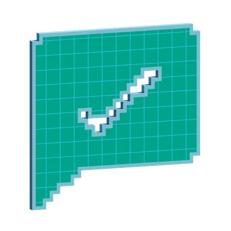 Message envoyé  3D Icon