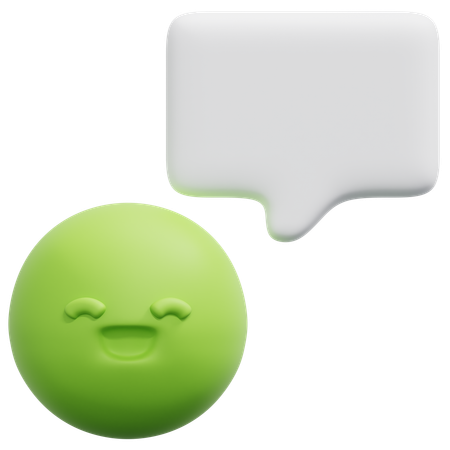 Message Expression  3D Icon