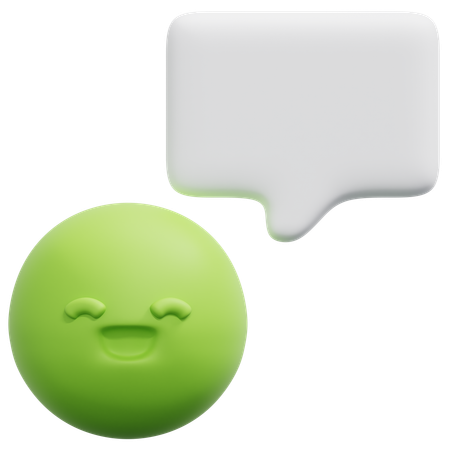 Message Expression  3D Icon