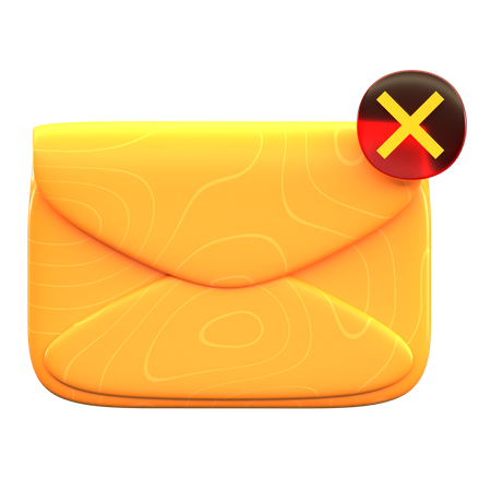 Message Failed  3D Illustration