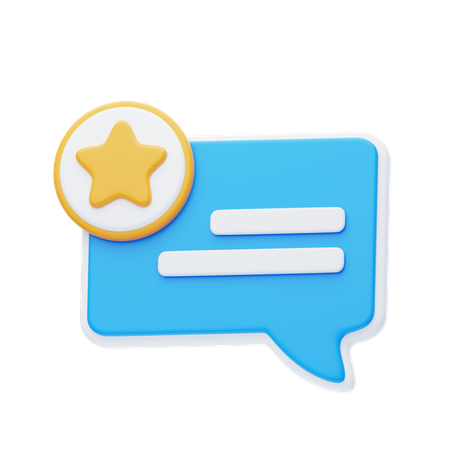 Message préféré  3D Icon