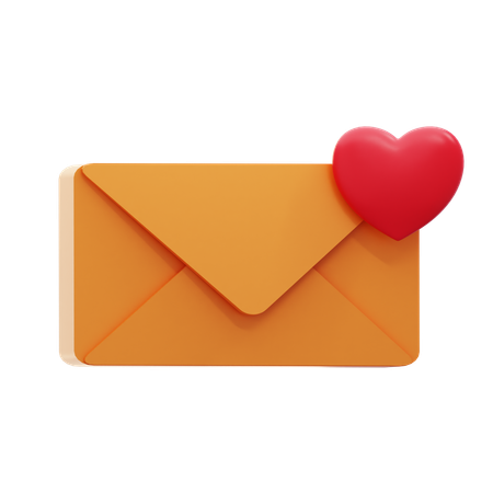 Message préféré  3D Icon