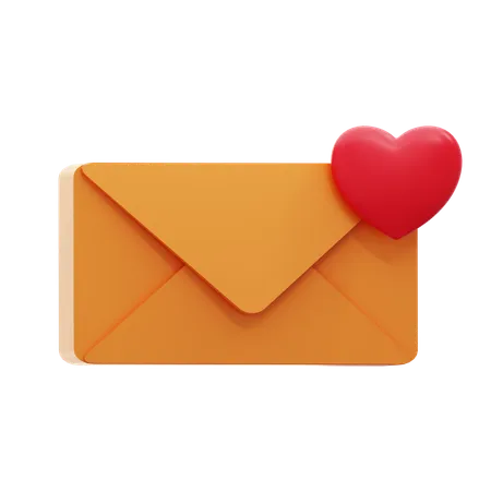 Message préféré  3D Icon