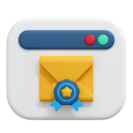 Message préféré  3D Icon