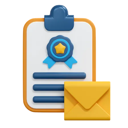 Message préféré  3D Icon