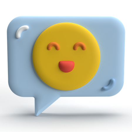 Joyeux message  3D Icon