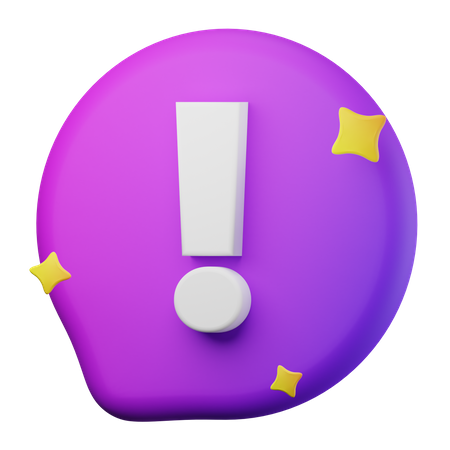 Message d'information  3D Icon