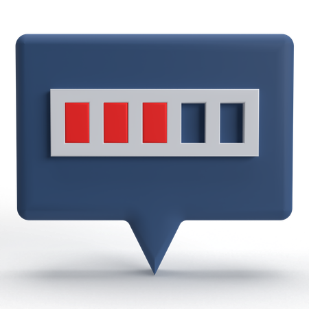 Message Loading  3D Icon