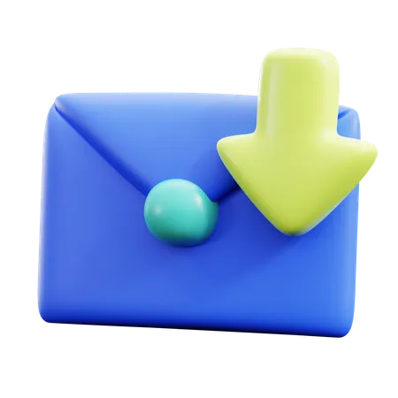 Message News Download  3D Icon