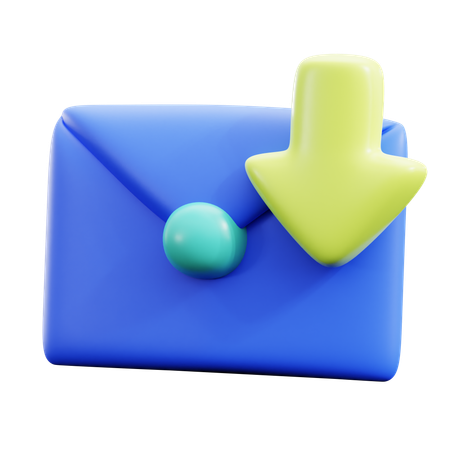 Message News Download  3D Icon