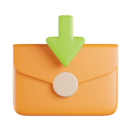 Message News Download  3D Icon