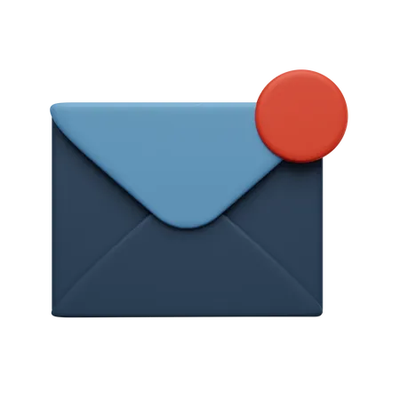 Message non lu  3D Icon