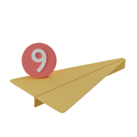 Message Notification  3D Icon