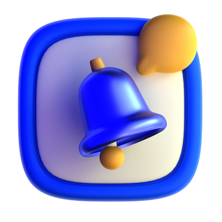 Message Notification  3D Icon