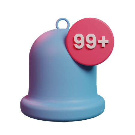 Message Notification  3D Icon