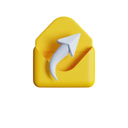 Message ouvert  3D Icon