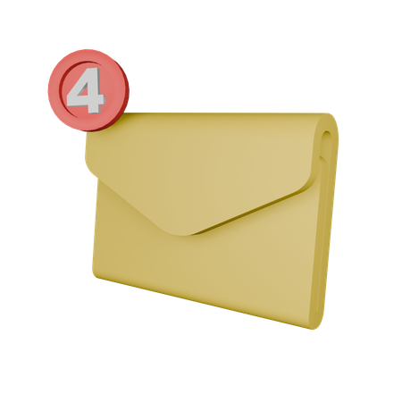 Message commercial  3D Icon