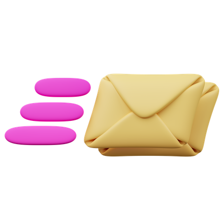 Message rapide  3D Icon