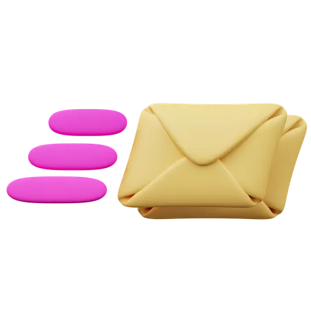 Message rapide  3D Icon