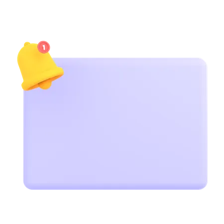 Message Reminder  3D Icon