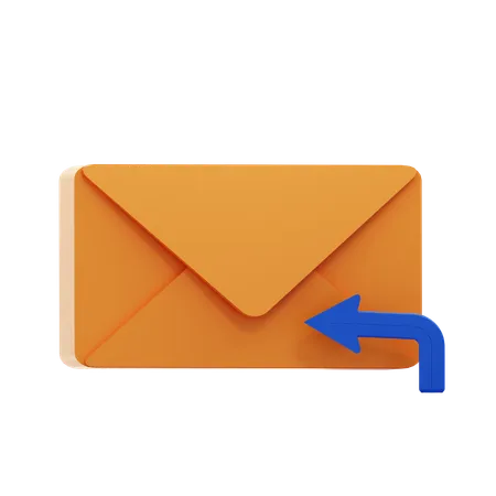 Message Reply  3D Icon