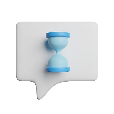 Message Timer  3D Icon