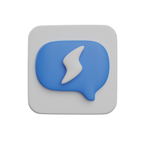 Messager  3D Icon