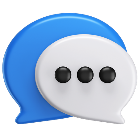 Messages  3D Icon
