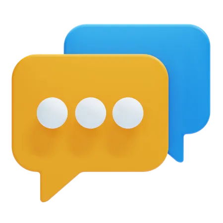 MESSAGES  3D Icon
