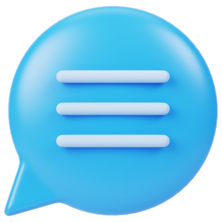 Messages  3D Icon