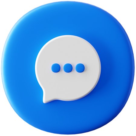 Messages  3D Icon