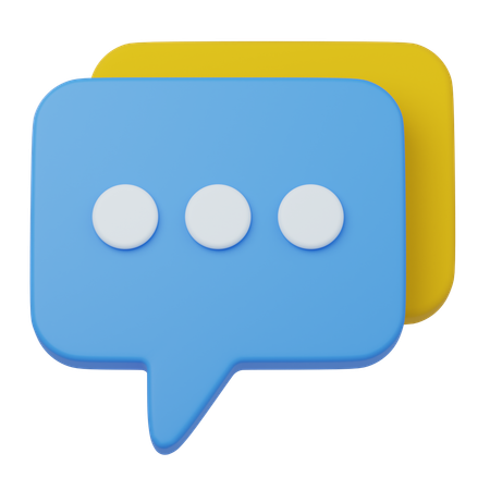 Messages  3D Icon