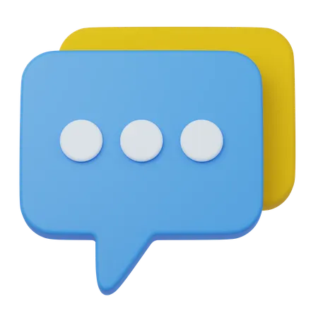 Messages  3D Icon