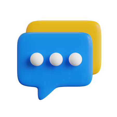 Messages  3D Icon